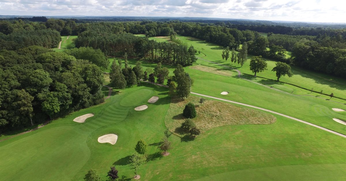 Golf clubs in Hampshire county, England